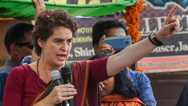 प्रियंका गांधी ने निकाली अपनी भड़ास