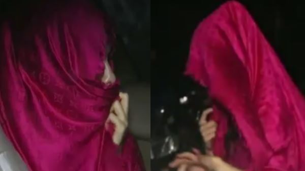 क्यों चेहरा छुपाती दिखीं जैकलीन?