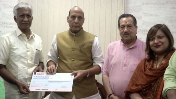 former iaf airman donates more than 1 crore to defence ministry former iaf airman donates more than 1 crore to defence ministry