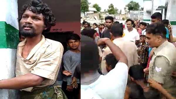 people beats man for kidnapping child people beats man for kidnapping child