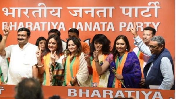 फिल्मों और टीवी से जुड़े 13 कलाकार बीजेपी में शामिल