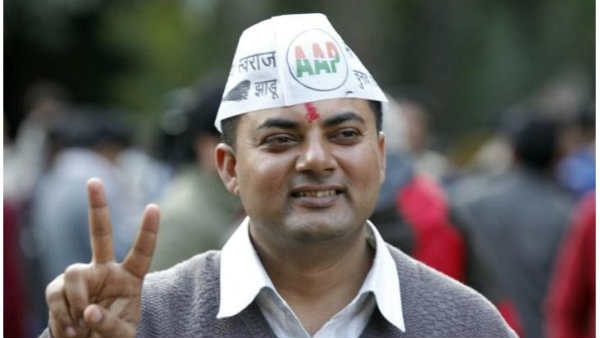 AAP MLA Somdutt sentenced six month jail by delhi court AAP MLA Somdutt sentenced six month jail by delhi court