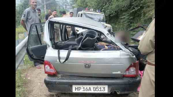 three people of a family died on spot in an accident three people of a family died on spot in an accident