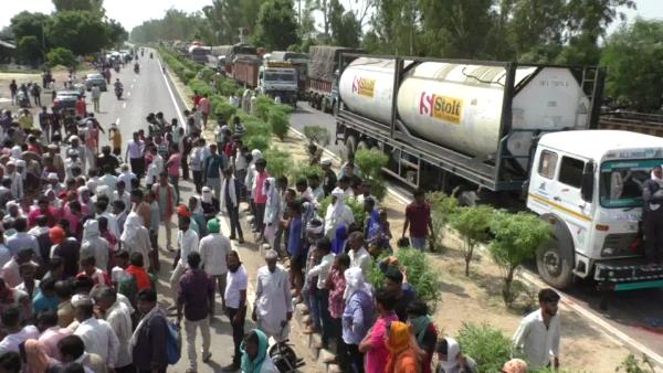 रात को गांवों में देना पड़ रहा पहरा