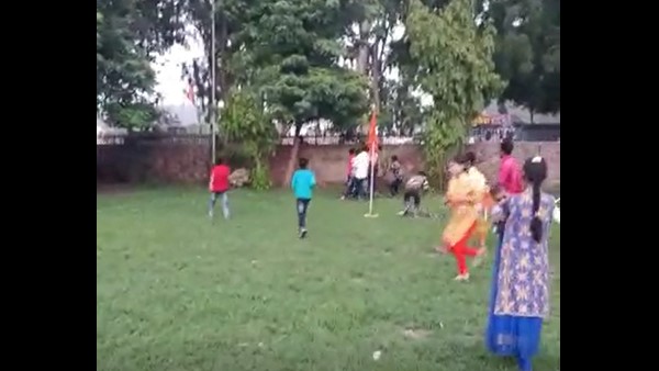 attack on rss in bundi, video goes viral attack on rss in bundi, video goes viral