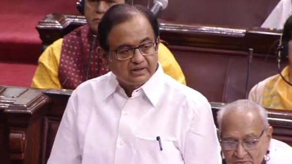 Congress MP P Chidambaram in Rajya Sabha over karnataka goa political situation Congress MP P Chidambaram in Rajya Sabha over karnataka goa political situation