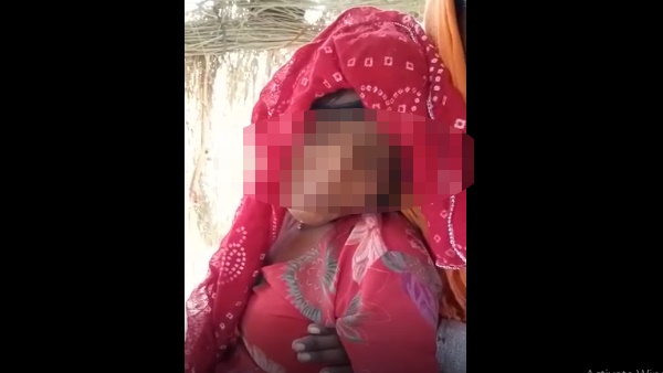 Churu woman charged on Police for brutally beaten Churu woman charged on Police for brutally beaten