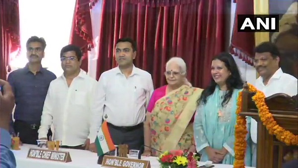 गोवा में चार मंत्रियों को कैबिनेट में मिली जगह