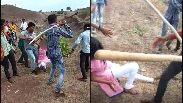 धार के घटबोरी का है वायरल वीडियो