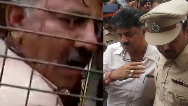 डीके शिवकुमार हिरासत में लिए गए
