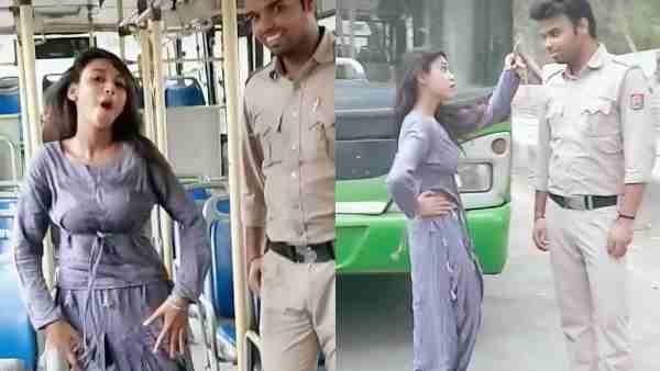 ड्राईवर ने बदला बस का रूट