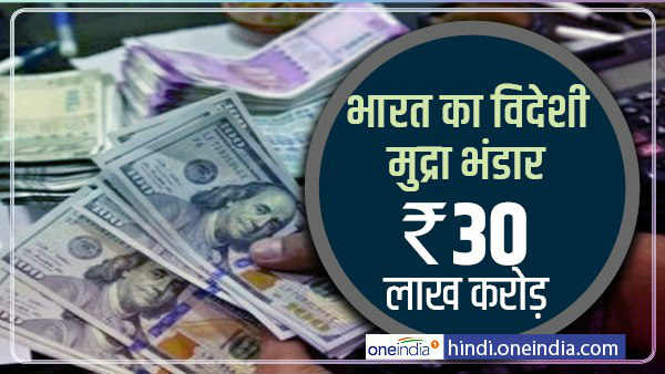 भारत का विदेशी मुद्रा भंडार