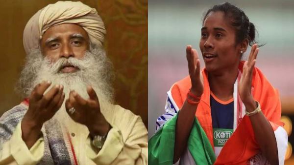 हिमा दास के लिए क्या लिखा था सदगुरू ने?