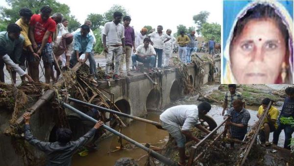 Husband wife Flowed in Drain at Bhilkhera ratlam Husband wife Flowed in Drain at Bhilkhera ratlam