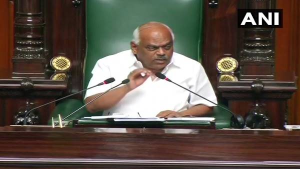 karnataka Speaker KR Ramesh Kumar to Home Minister about Congress MLA Shrimant Patil health karnataka Speaker KR Ramesh Kumar to Home Minister about Congress MLA Shrimant Patil health