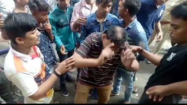 labourer died at surat factory, workers protest labourer died at surat factory, workers protest