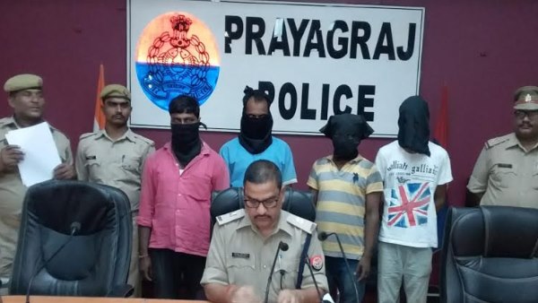 four arrested for oil theft from underground pipeline in prayagraj four arrested for oil theft from underground pipeline in prayagraj