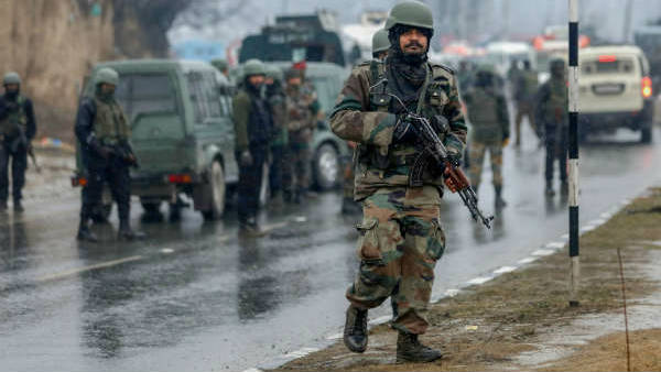 14 फरवरी को हुआ था बड़ा आतंकी हमला