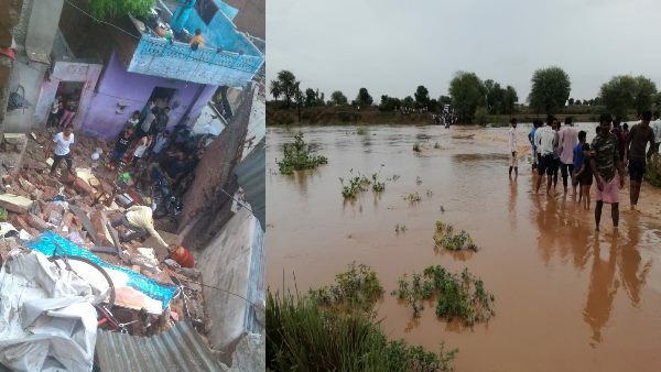 10 Peoples Died due to Heavy Rain In Rajasthan 10 Peoples Died due to Heavy Rain In Rajasthan