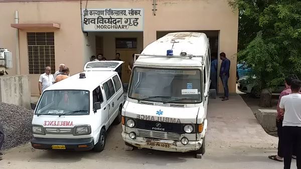 Two Friend died in Road Accident at Gokulpur Sikar Two Friend died in Road Accident at Gokulpur Sikar