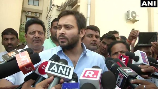 We request Modi govt to declare flood and drought in Bihar a national calamity: Tejashwi We request Modi govt to declare flood and drought in Bihar a national calamity: Tejashwi