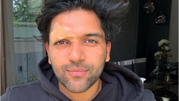 Guru Randhawa Returns to India After Vancouver Attack 4 Stitches Eyebrow Guru Randhawa Returns to India After Vancouver Attack 4 Stitches Eyebrow