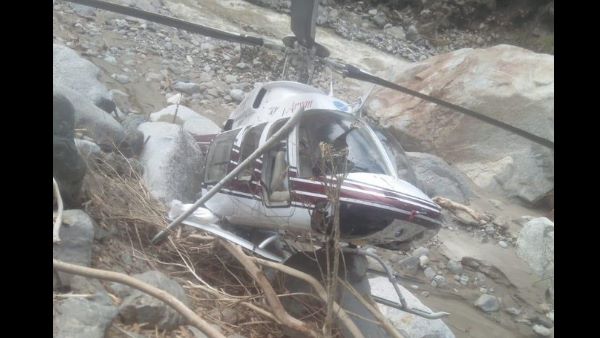 बाढ़ से जूझ रहे उत्तरकाशी में एक और हेलीकॉप्टर क्रैश बाढ़ से जूझ रहे उत्तरकाशी में एक और हेलीकॉप्टर क्रैश