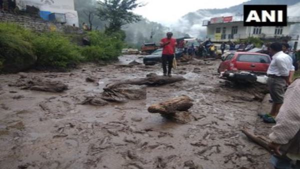 Himachal pradesh National Highway 5 has been blocked due to heavy rainfall Himachal pradesh National Highway 5 has been blocked due to heavy rainfall