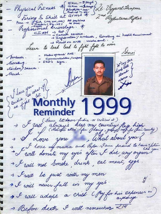 LIEUTENANT VIJAYANT THAPARS FAMILY LIEUTENANT VIJAYANT THAPARS FAMILY