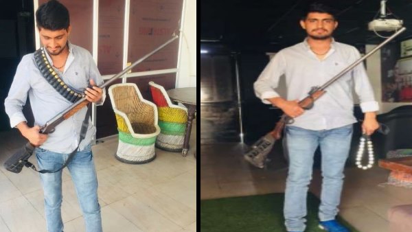 ABVP Candidate Sunil bishnoi arrested During JNVU Student union election 2019 ABVP Candidate Sunil bishnoi arrested During JNVU Student union election 2019