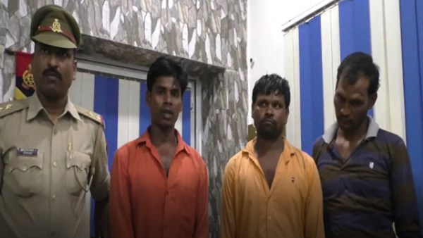 youth arrested with revolver after encounter with police in azamgarh youth arrested with revolver after encounter with police in azamgarh