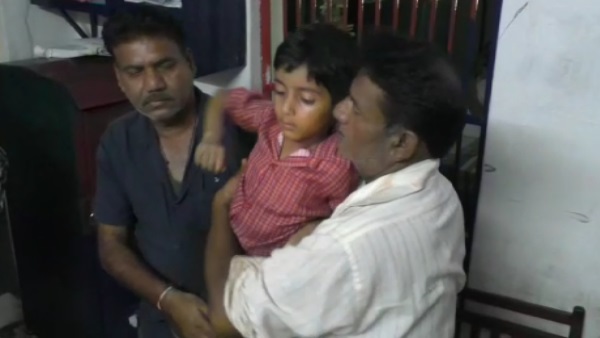 People understood the father as the child thief in Damoh People understood the father as the child thief in Damoh