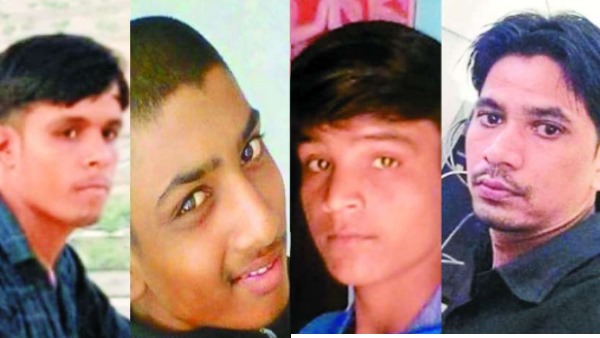 Four brother of gopalpura churu drowned and funeral same time Four brother of gopalpura churu drowned and funeral same time