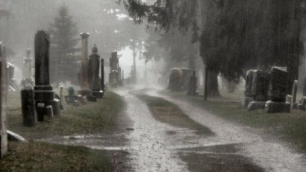 people shocked to see grave of old man after heavy rain people shocked to see grave of old man after heavy rain