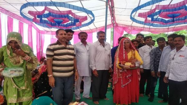 hindu brother perform wedding rituals for her muslim sister in Surera Village of sikar hindu brother perform wedding rituals for her muslim sister in Surera Village of sikar