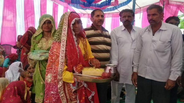 hindu brother perform wedding rituals for her muslim sister in Surera Village of sikar hindu brother perform wedding rituals for her muslim sister in Surera Village of sikar