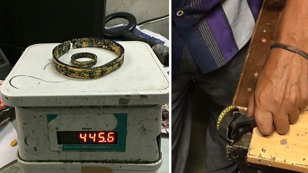 Man arrested in indira gandhi airport delhi with 20 lakhs rupees worth gold Man arrested in indira gandhi airport delhi with 20 lakhs rupees worth gold