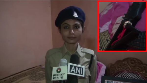 बहन ने बंदूक को बांधी राखी