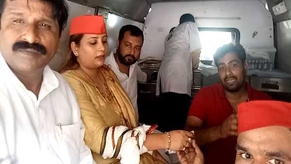 mla pinki yadav admit in hospital after accident mla pinki yadav admit in hospital after accident
