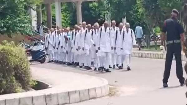 ragging in safai medical college as juniors shaved heads ragging in safai medical college as juniors shaved heads