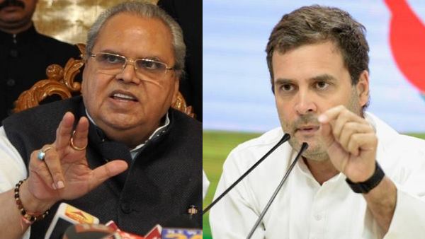 राज्यपाल ने राहुल पर साधा निशाना