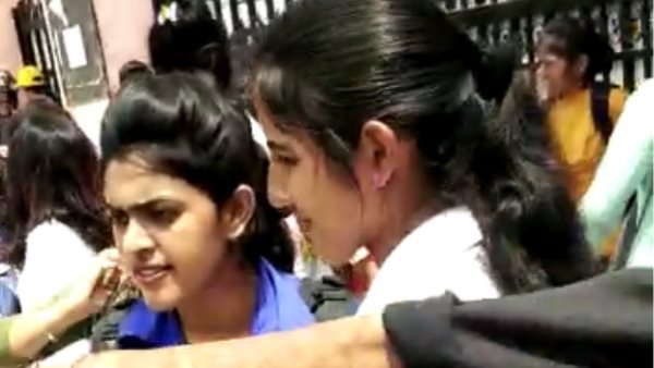 Sikar Student Fighting Before Voting of Student union election 2019 Sikar Student Fighting Before Voting of Student union election 2019