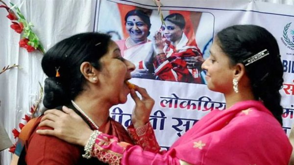 Sushma swaraj was Searching Groom For dumb deaf Geeta Sushma swaraj was Searching Groom For dumb deaf Geeta