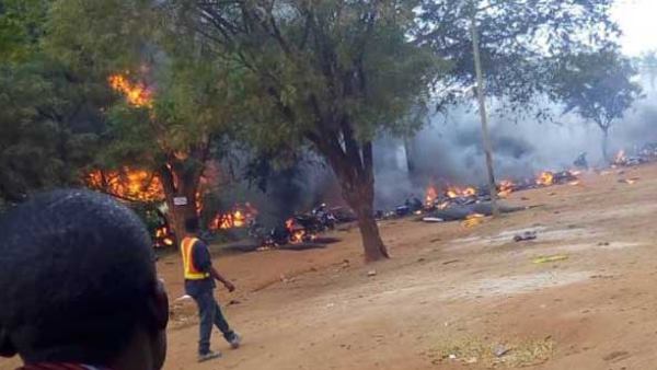 At least 62 people were killed in Tanzania on Saturday when a crashed tanker exploded At least 62 people were killed in Tanzania on Saturday when a crashed tanker exploded