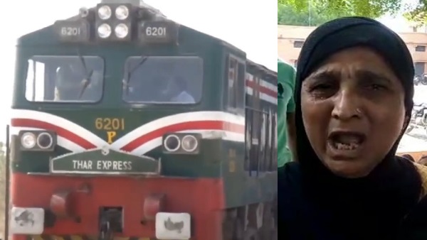 Thar Express Reached pakistan with 165 passengers Thar Express Reached pakistan with 165 passengers
