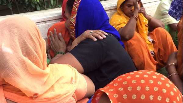 A girl student jumped from school building A girl student jumped from school building