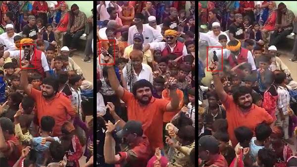 Watch video: men firing by revolver in The procession, 3 arrested Watch video: men firing by revolver in The procession, 3 arrested