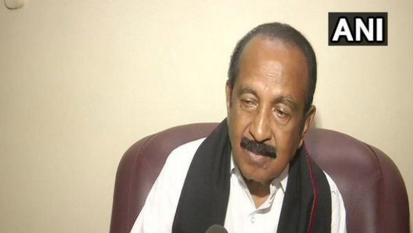 तमिलनाडु: MDMK महासचिव वाइको मदुरई के अस्पताल में भर्ती, देशद्रोह के मामले में हैं दोषी तमिलनाडु: MDMK महासचिव वाइको मदुरई के अस्पताल में भर्ती, देशद्रोह के मामले में हैं दोषी
