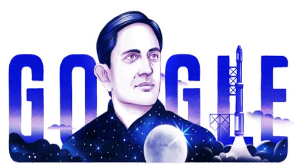 Google is celebrating isro founder vikram sarabhai anniversary Google is celebrating isro founder vikram sarabhai anniversary