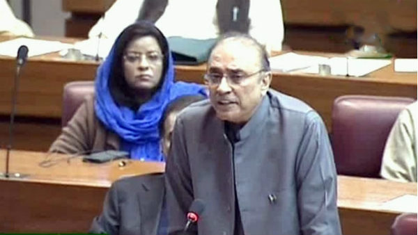जरदारी के मुताबिक पाकिस्तान ने ऐसे ली जमीन